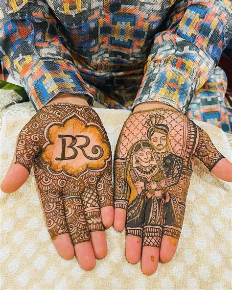 groom wedding mehndi design