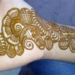 arabic mehndi design for raksha bandhan