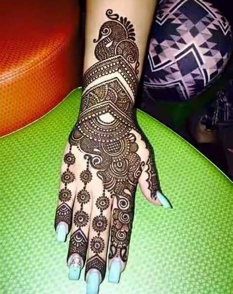 mehndi design piche