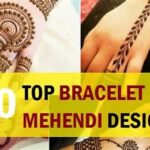 arabic bracelet mehndi design