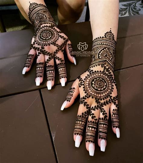 mehndi design print