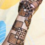 teej mehndi design easy