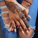 smart mehndi design