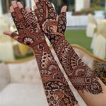 wedding mehndi design photo