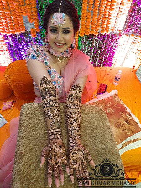 royal bridal mehndi designs