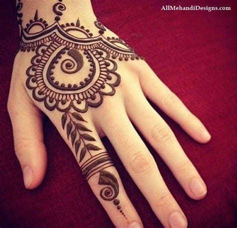 mehndi designs for small childrens