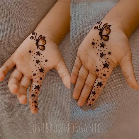 mehndi designs for small kids