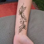 a mehndi design tattoo