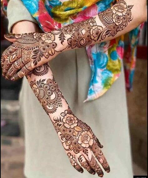 wedding dulhan mehndi design