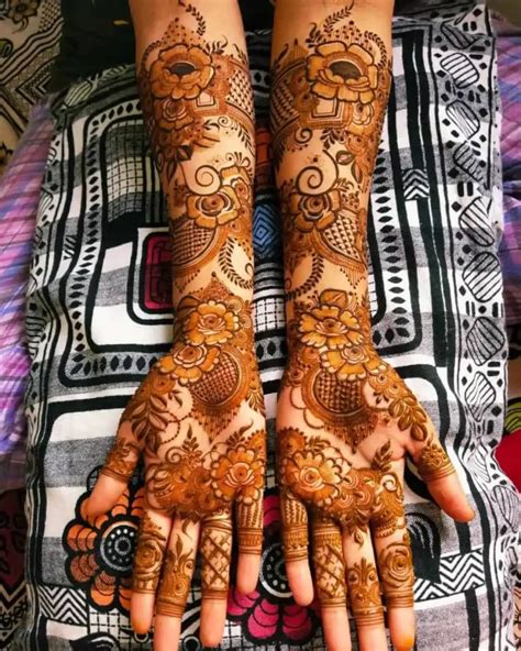 khafif indian mehndi design