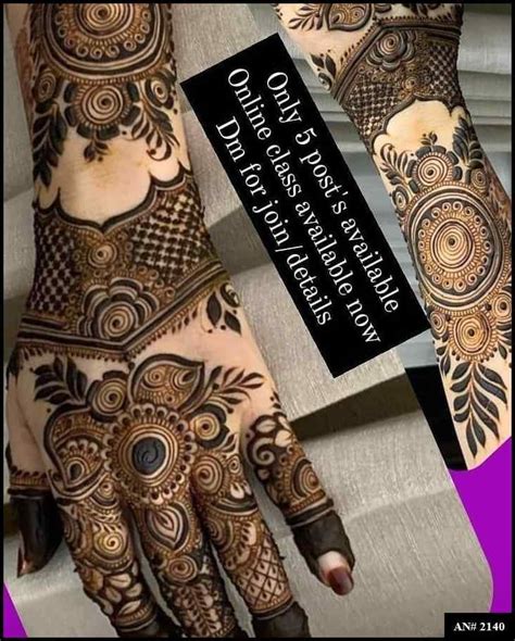 mehndi designs for old ladies