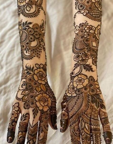 sawan mehndi design