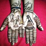 anniversary mehndi design