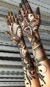 simple bunch mehndi design