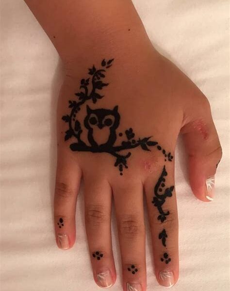 very simple mehndi designs