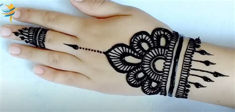 simple and easy mehndi designs for kids