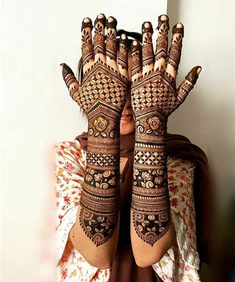 well mehndi design