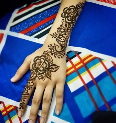 shedding mehndi design