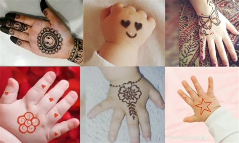 small mehndi designs for kids