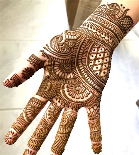 karva chauth easy mehndi designs