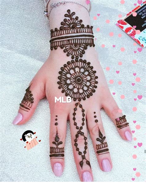 tikka design mehndi