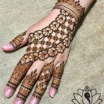 arabic bangle mehndi design