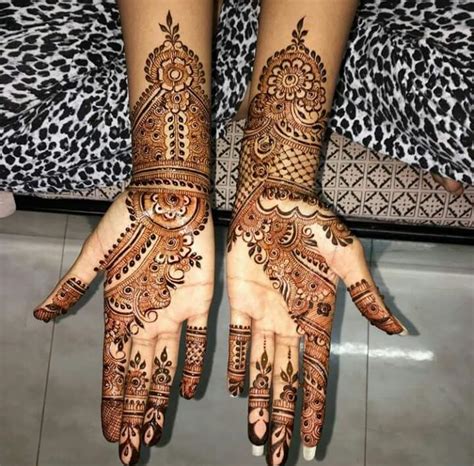 old mehndi design simple