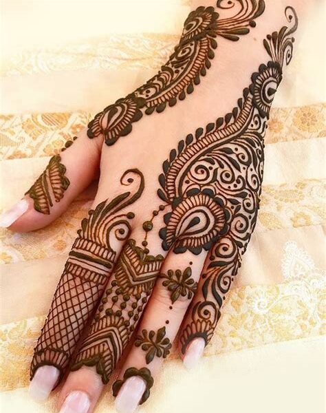 types of indian mehndi designs