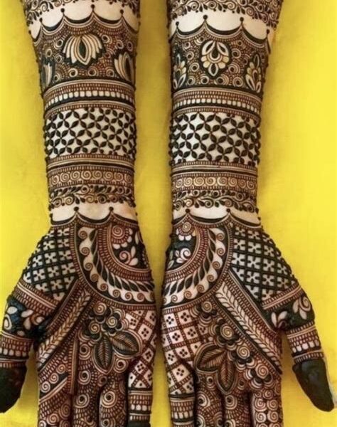 ring ceremony mehndi design for engagement bride