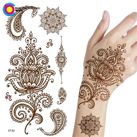 mehndi design sticker online