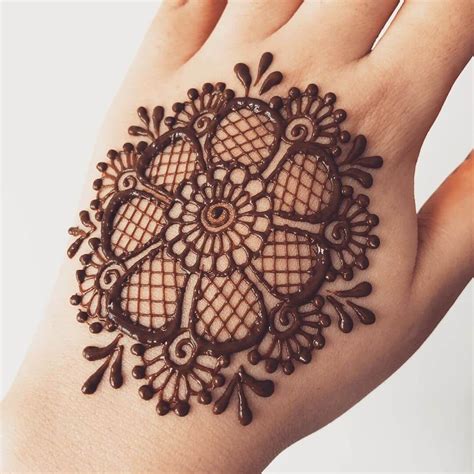 mehndi gol design