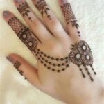 a simple mehndi design