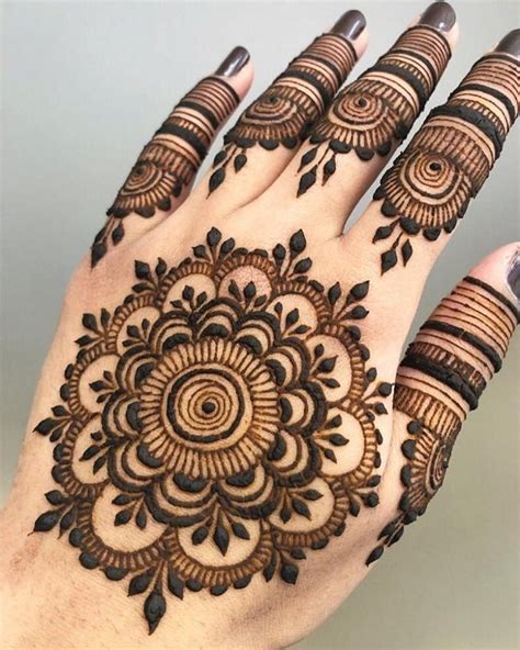 simple mehndi designs tikki