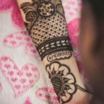 sun mehndi design