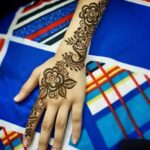 arabic mehndi design front