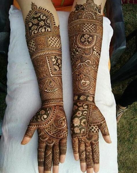 mehndi design for engagement ceremony