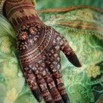 stylish fancy mehndi design
