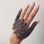 arabic mehndi back design