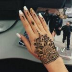 arabic mehndi design back