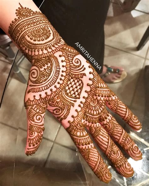 simple mehndi designs for marriage