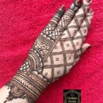 very easy back hand mehndi…
