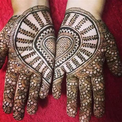 rajasthani round mehndi design