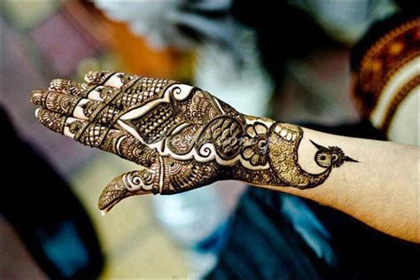 mehndi design shaded