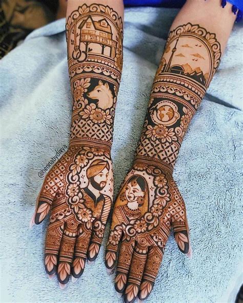 punjabi mehndi design simple