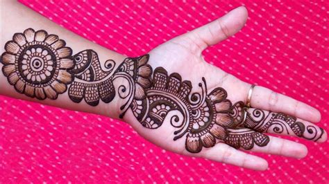 simple arabic mehndi designs simple