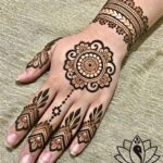 mehndi design simple drawing