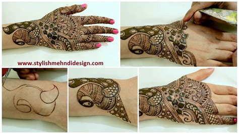 mehndi design tutorial