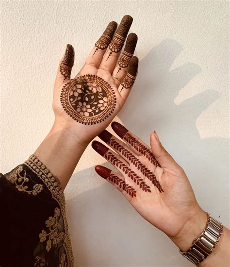 love mehndi designs front hand