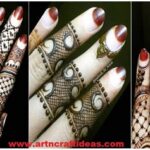 stylish mehndi design full hand