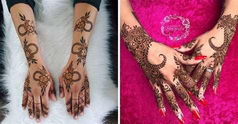 mehndi simple design arabic